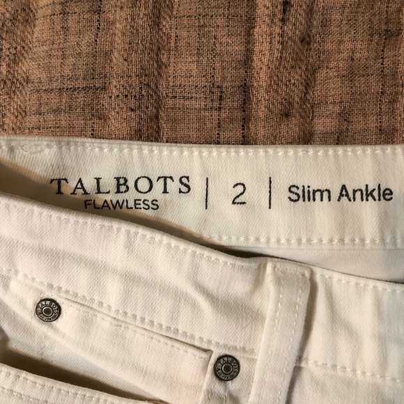 White Talbots Jeans look brand new - Picture 2 of 3